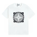 Exklusives Stone Island Monogramm T-Shirt: Hochwertige Baumwolle, Urban Style