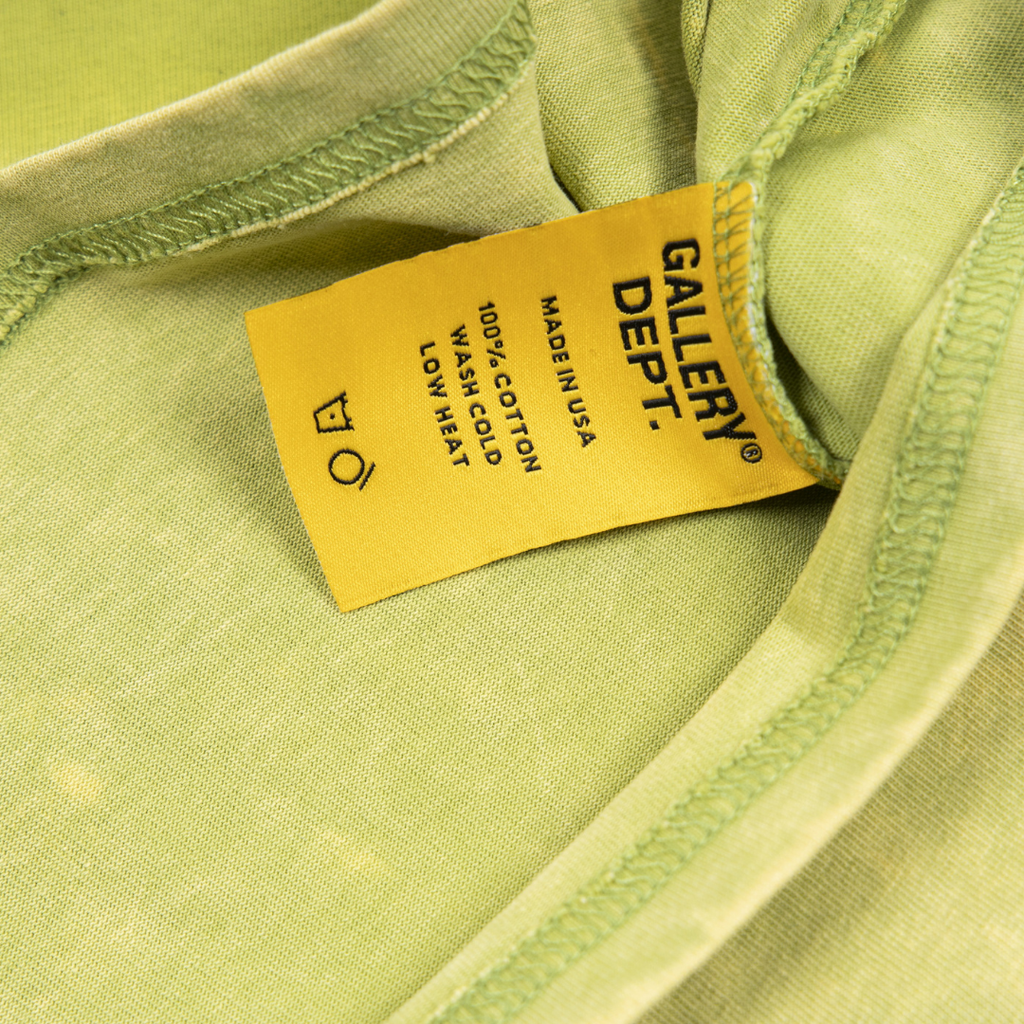 Gallery Dept. Künstlerisches Deconstructed Oversized T-Shirt: Handgemachte Baumwoll-Streetwear
