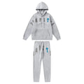 Trapstar Decoded Arch 2.0 Eisgrauer Designer Jogginganzug – Stylischer Freizeitanzug für Herren