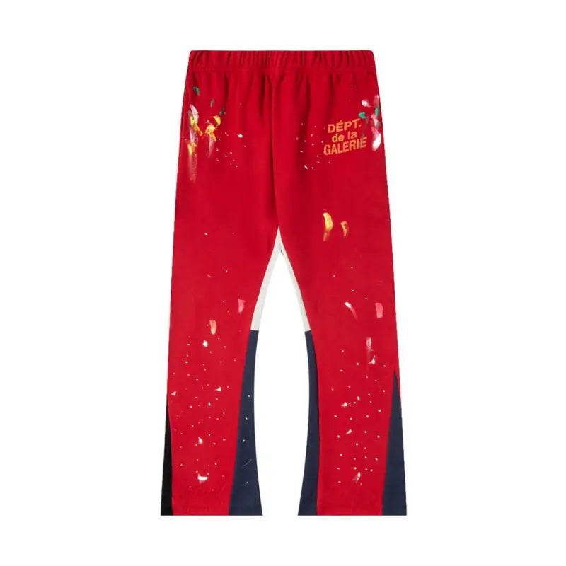 Gallery Dept. Handbemalte Distressed Denim-Hose: Einzigartiger Streetwear-Stil für Herren