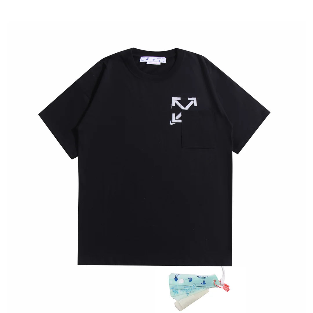 Exklusives Off-White Monogramm Designer T-Shirt Herren – Luxus Streetwear Baumwolle