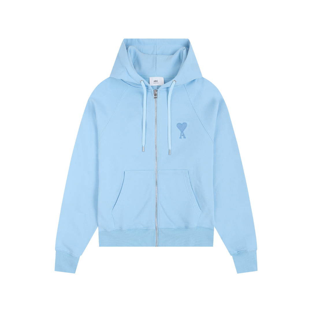 Exklusiver AMI Paris Unisex-Trainingsanzug: Komfortabler Designer-Stil für Alltag & Sport