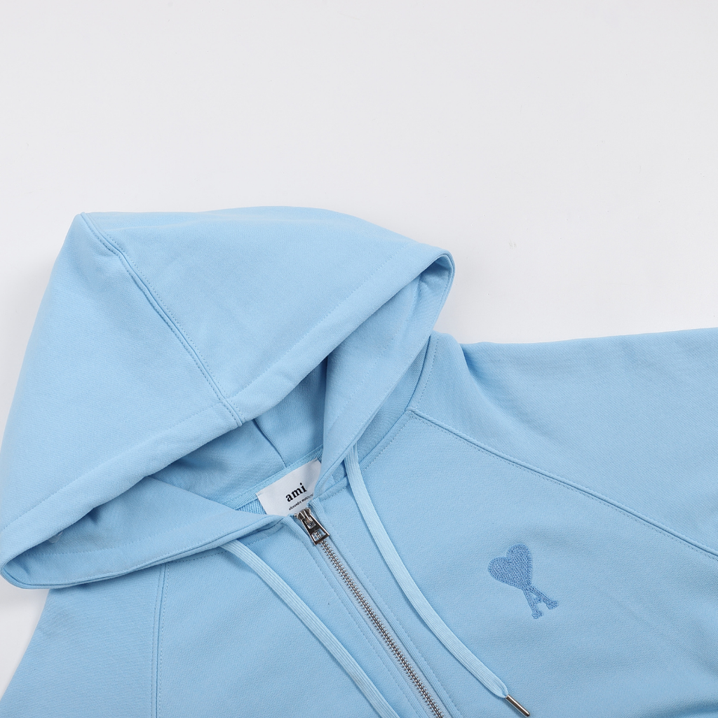 Exklusiver AMI Paris Unisex-Trainingsanzug: Komfortabler Designer-Stil für Alltag & Sport