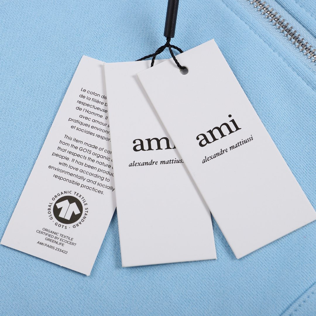 Exklusiver AMI Paris Unisex-Trainingsanzug: Komfortabler Designer-Stil für Alltag & Sport