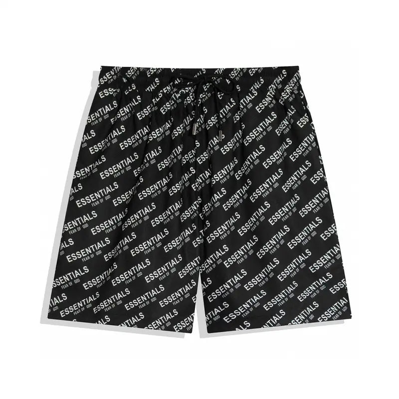Essentials Schwarze Shorts: Bequeme, Stilvolle Freizeitkleidung für den modernen Look