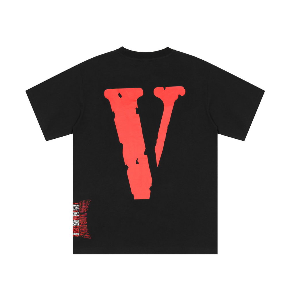 V-LONE Bad Habits Good Intentions Herren T-Shirt: Kultiger Urban Streetwear Style