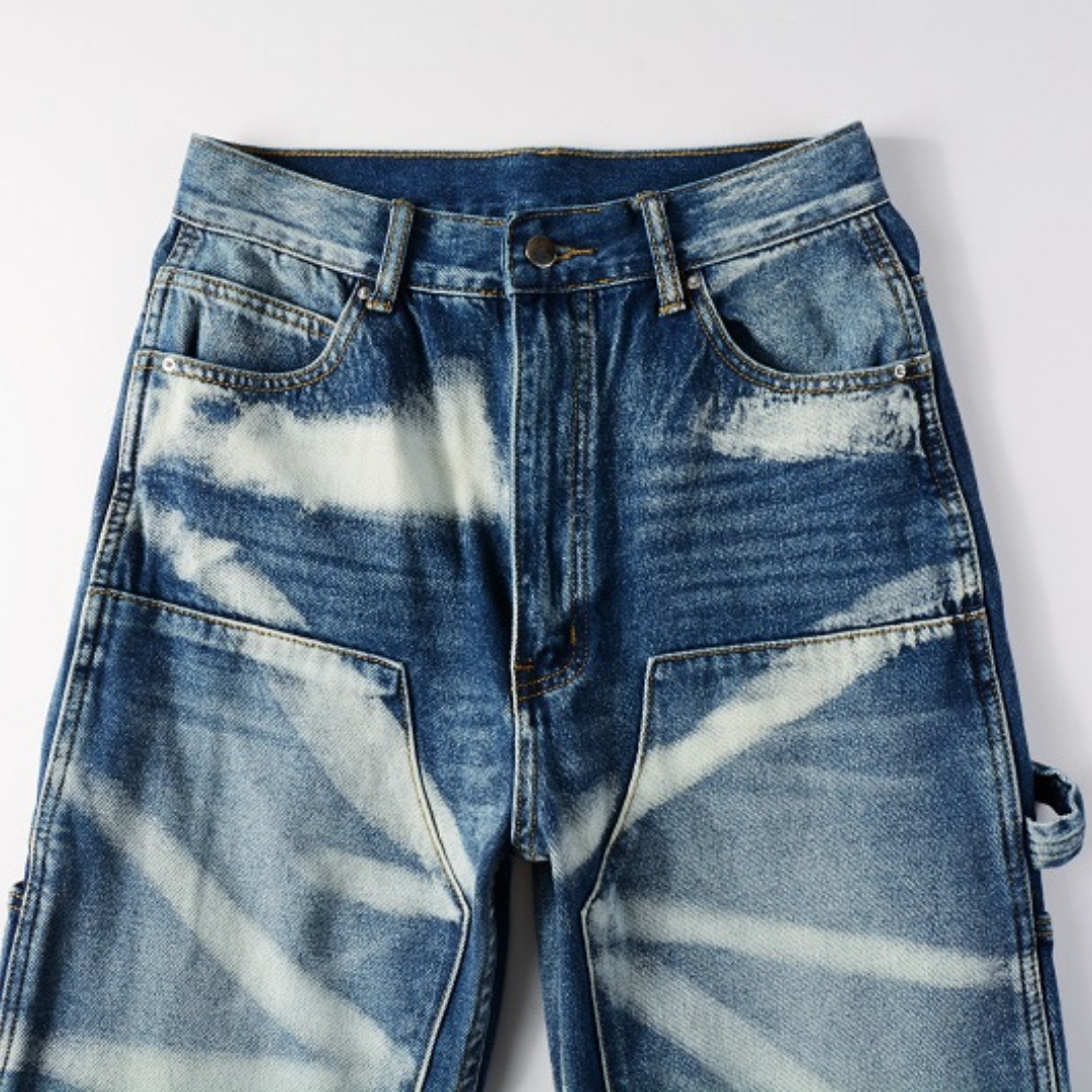 Amiri Herren Distressed Jeans Blau – Premium Destroyed Slim Fit Hose