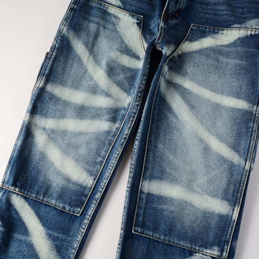 Amiri Herren Distressed Jeans Blau – Premium Destroyed Slim Fit Hose
