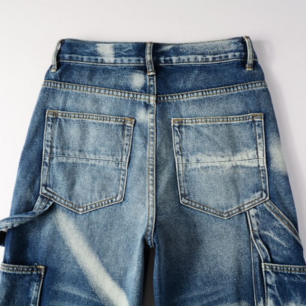 Amiri Herren Distressed Jeans Blau – Premium Destroyed Slim Fit Hose
