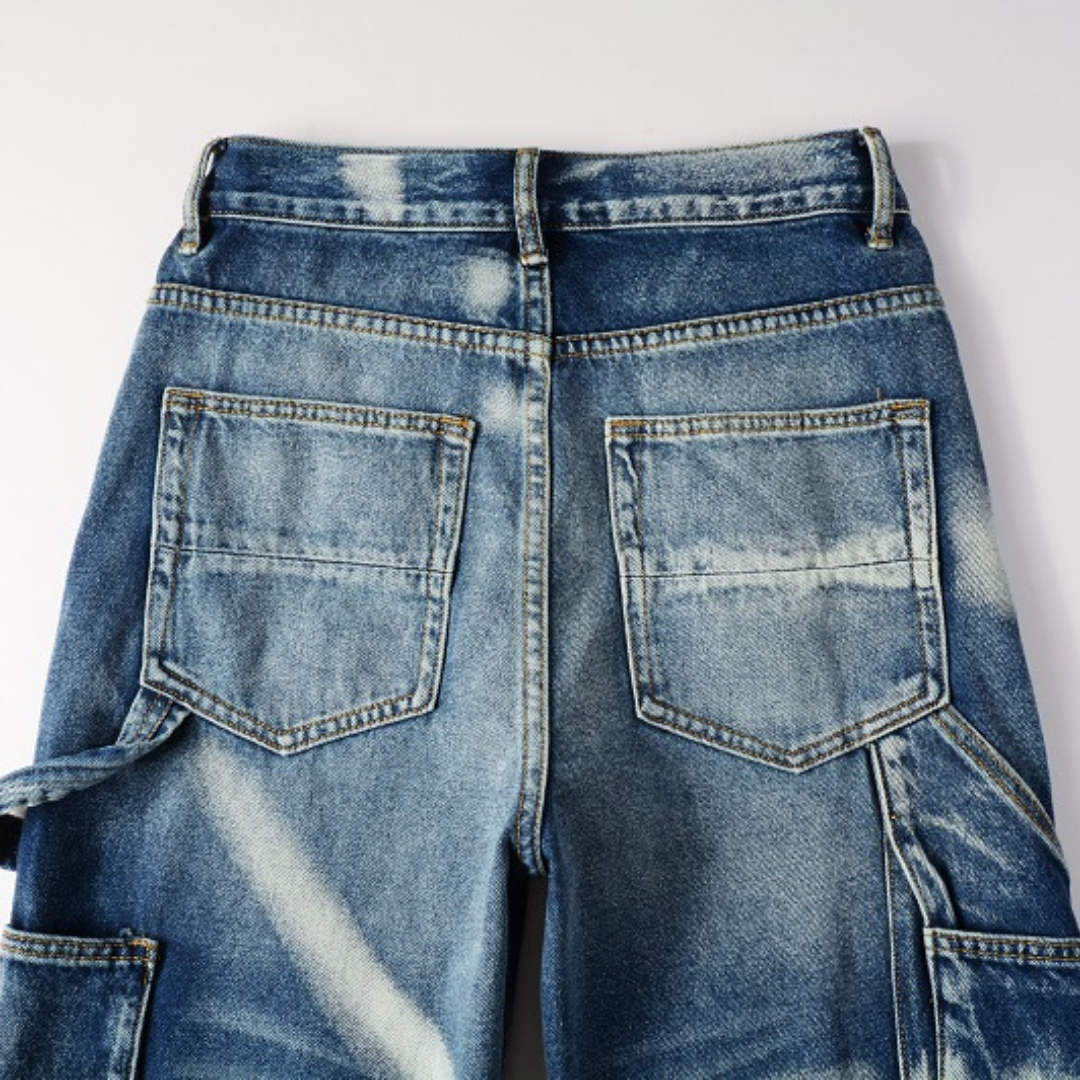 Amiri Herren Distressed Jeans Blau – Premium Destroyed Slim Fit Hose