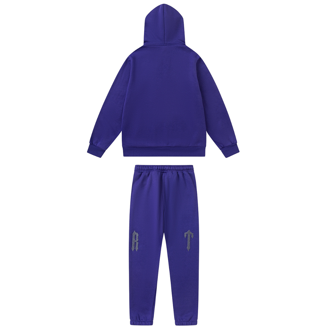 Trapstar Decoded Arch 2.0 Blauer Trainingsanzug Herren Streetwear Komfort Set