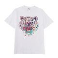 Kenzo Tigerkopf Ikonisches Baumwoll-T-Shirt für Herren, Französischer Stil, Japanische Einflüsse