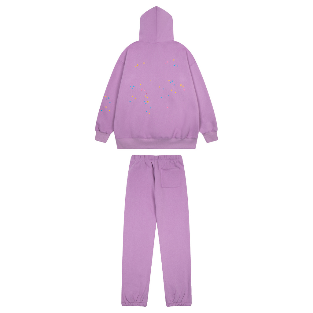 Stylischer SP5DER Streetwear Trainingsanzug Herren – Bequem, Modisch, Hochwertig, Komplett
