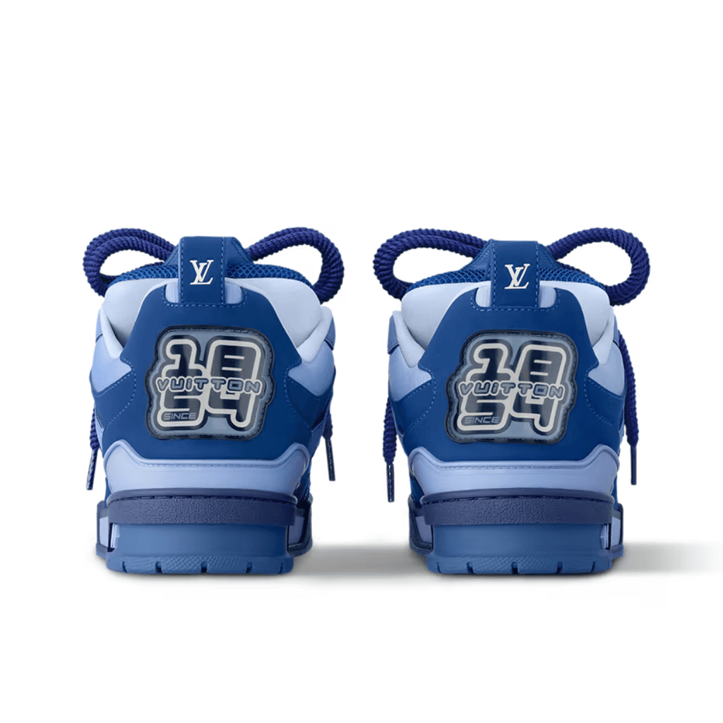 Exklusive Louis Vuitton Skate Sneaker Blau: Luxuriöser Stil, Komfort & Monogramm Design
