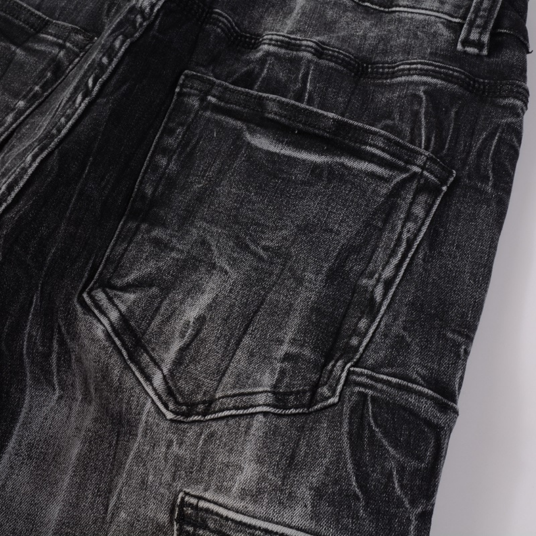 Amiri Schwarze Ausgestellte Designer Jeans Herren Luxus Denim Rock'n'Roll Style