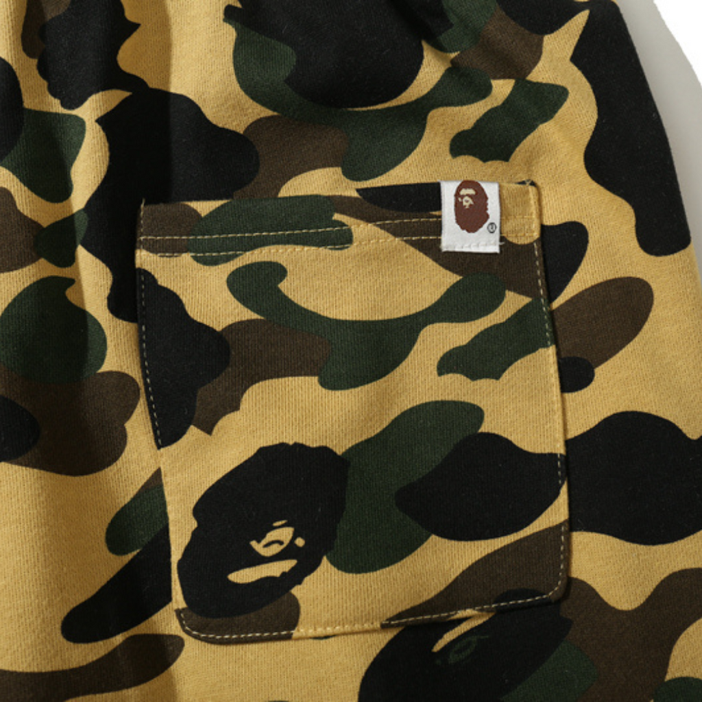 BAPE Trainingsanzug Herren – Exklusiver Streetwear Camo Freizeitanzug Set
