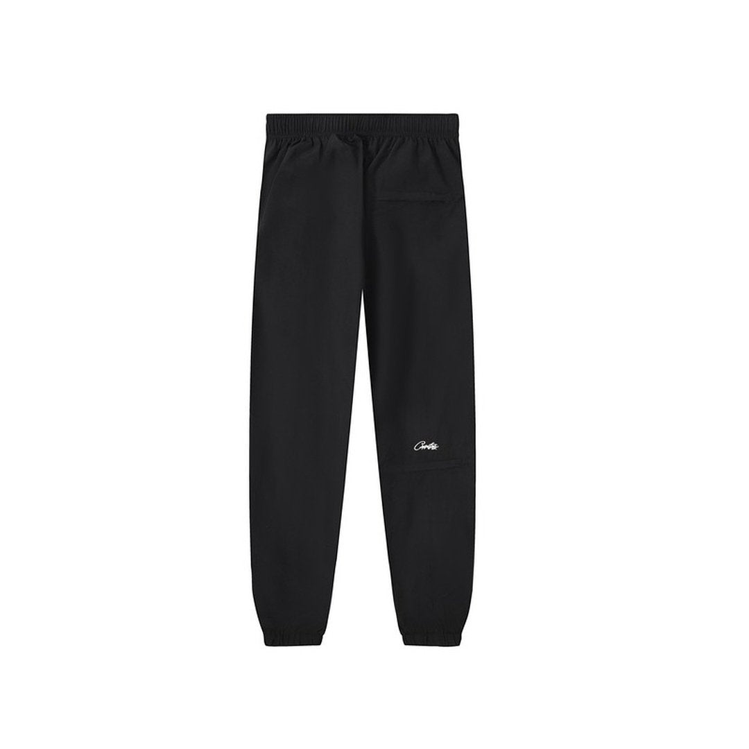 Corteiz Schwarzer Streetwear Trainingsanzug: Exklusives Bequemes Set für Urbanen Stil