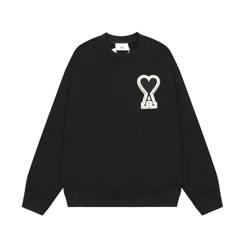 AMI Paris Unisex Kapuzenpullover: Zeitloser Stil, Komfort & Französische Eleganz