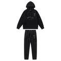Trapstar Decoded Arch 2.0 Triple Black Trainingsanzug Set für Herren