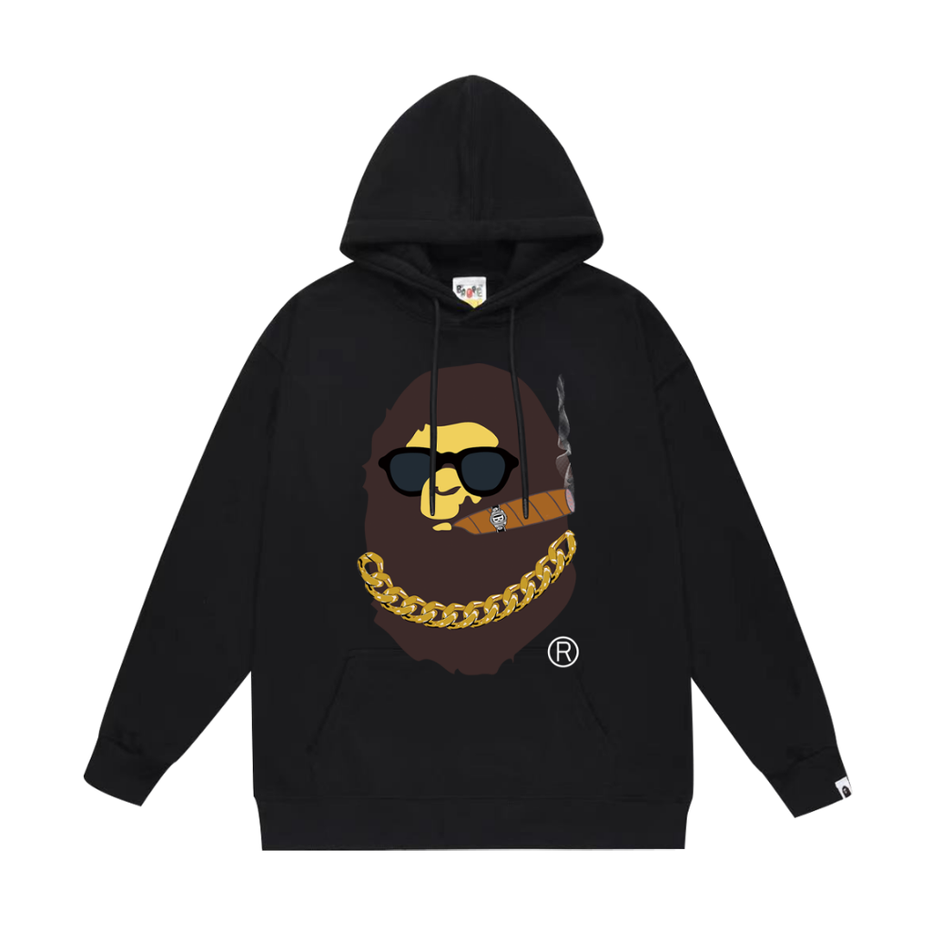 Exklusiver BAPE Streetwear Hoodie: Japanisches Design für Einzigartigen Komfort und Stil