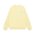 AMI Paris Unisex Herz-Logo Hoodie Baumwolle Komfort Stilvoller Kapuzenpullover