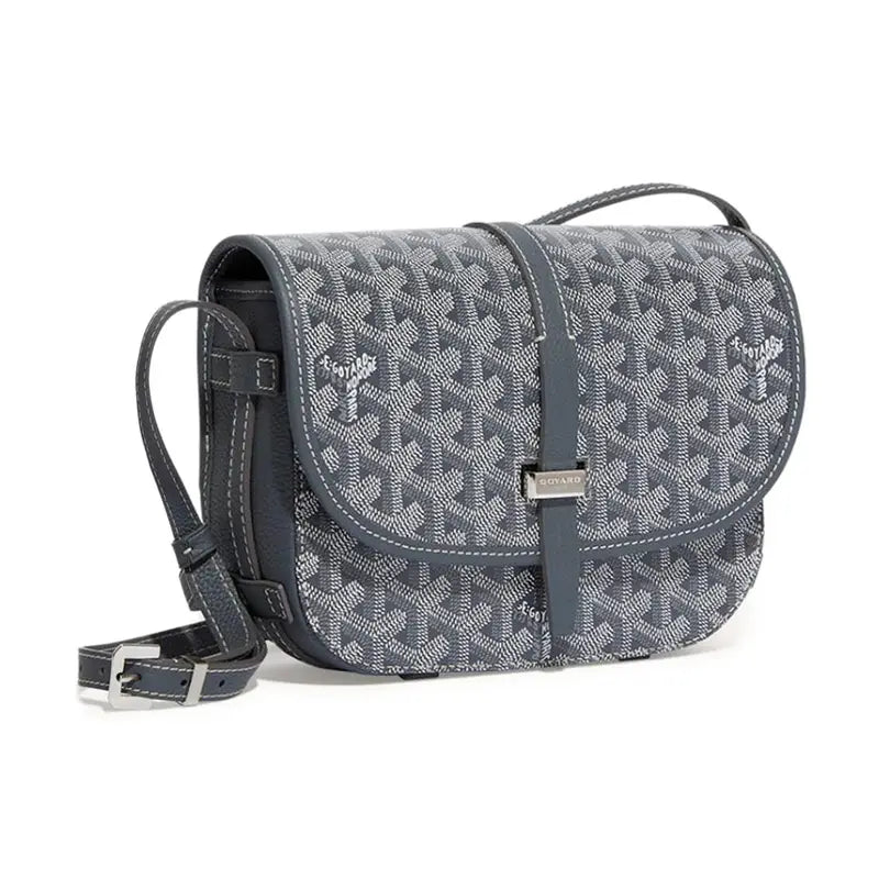 Luxuriöse Goyard Monogramm-Handtasche Grau: Stilvolle Eleganz für Damen