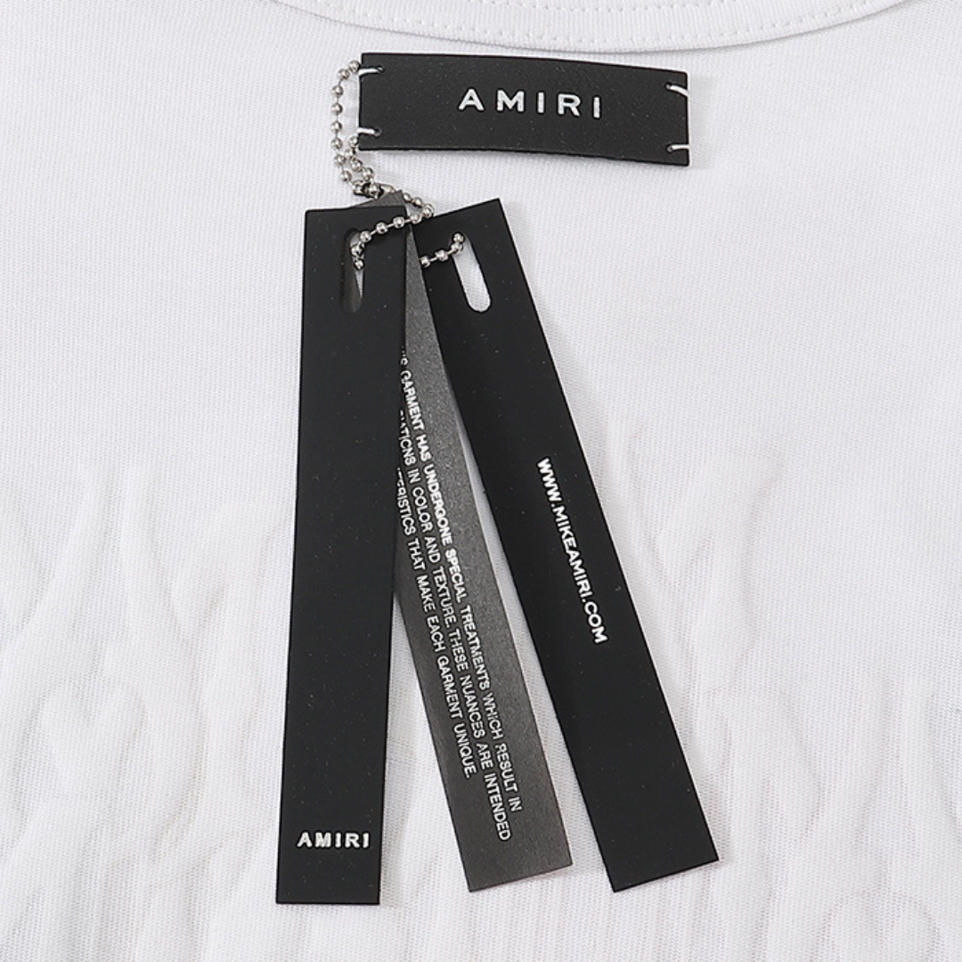 Amiri M.A Bar T-Shirt: Luxuriöses Designer-Shirt mit ikonischem Logo