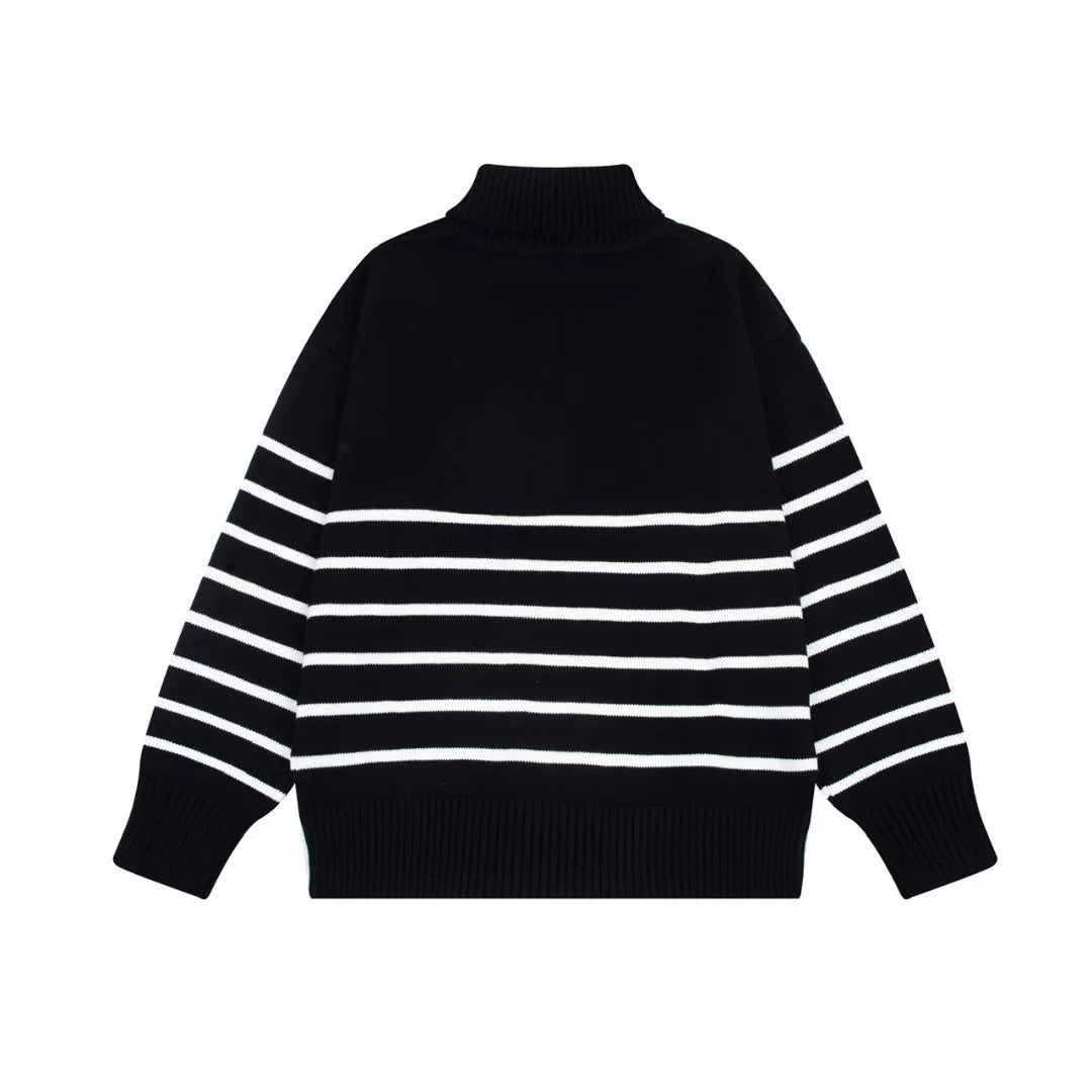 AMI Paris Herzlogo Strickpullover – Luxuriöser Unisex Designer Pullover für Komfort & Stil