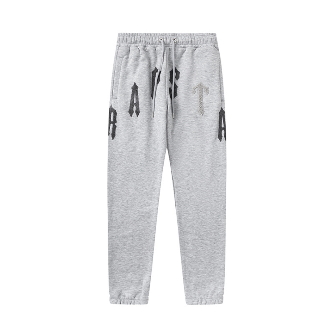 Trapstar Decoded Arch 2.0 Grauer Trainingsanzug: Urbaner Style für Komfort & Auftritt