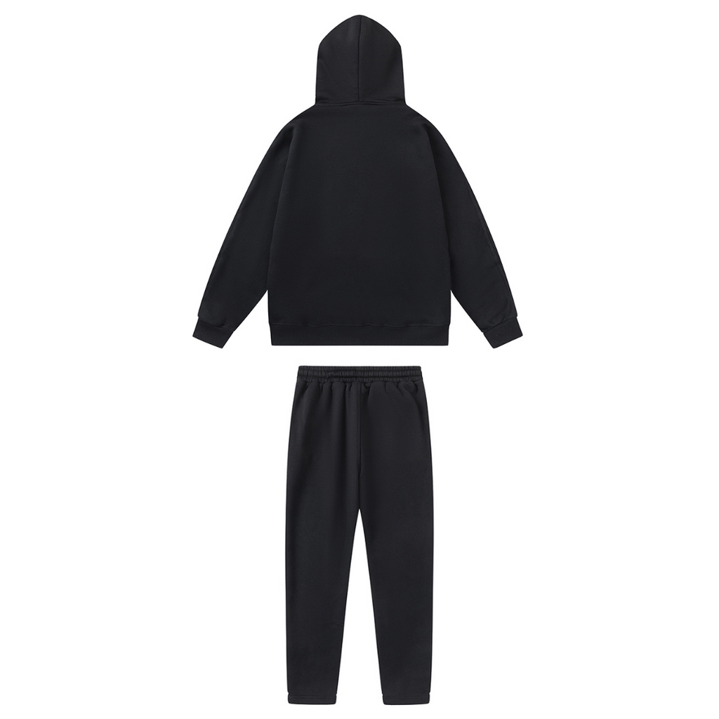 Trapstar Irongate Secret Schwarzer Herren Trainingsanzug Set - Stilvoller Streetwear Freizeitanzug