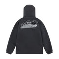 Trapstar London Shooters Reflektierende Schwarze Windjacke – Stylisch & Wetterfest