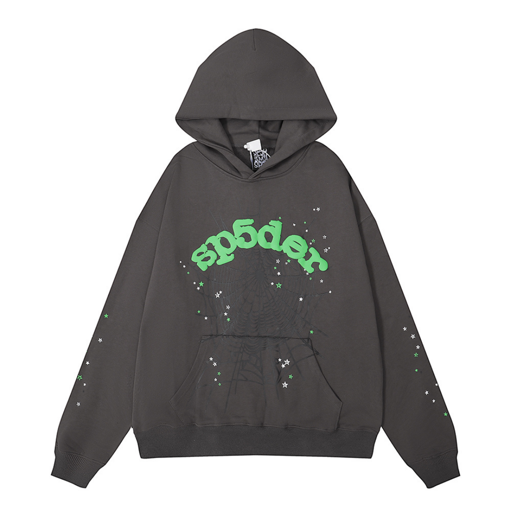 SP5DER Gemütlicher Trainingsanzug: Stylischer Hoodie & Komfortable Hose Streetwear Look
