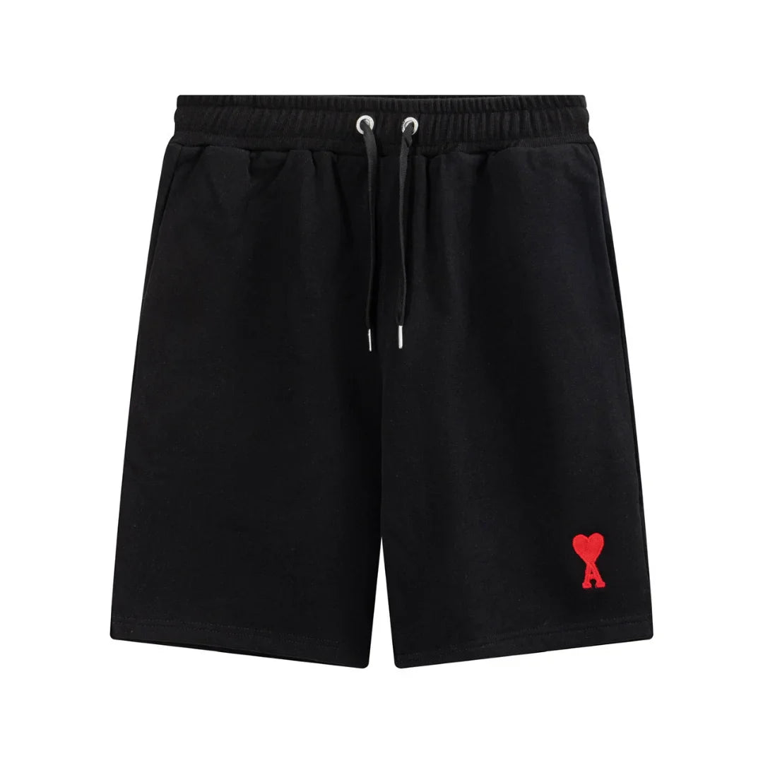 Ami Paris Elegante Casual Shorts für Herren – Hochwertige Baumwolle, Bequeme Passform