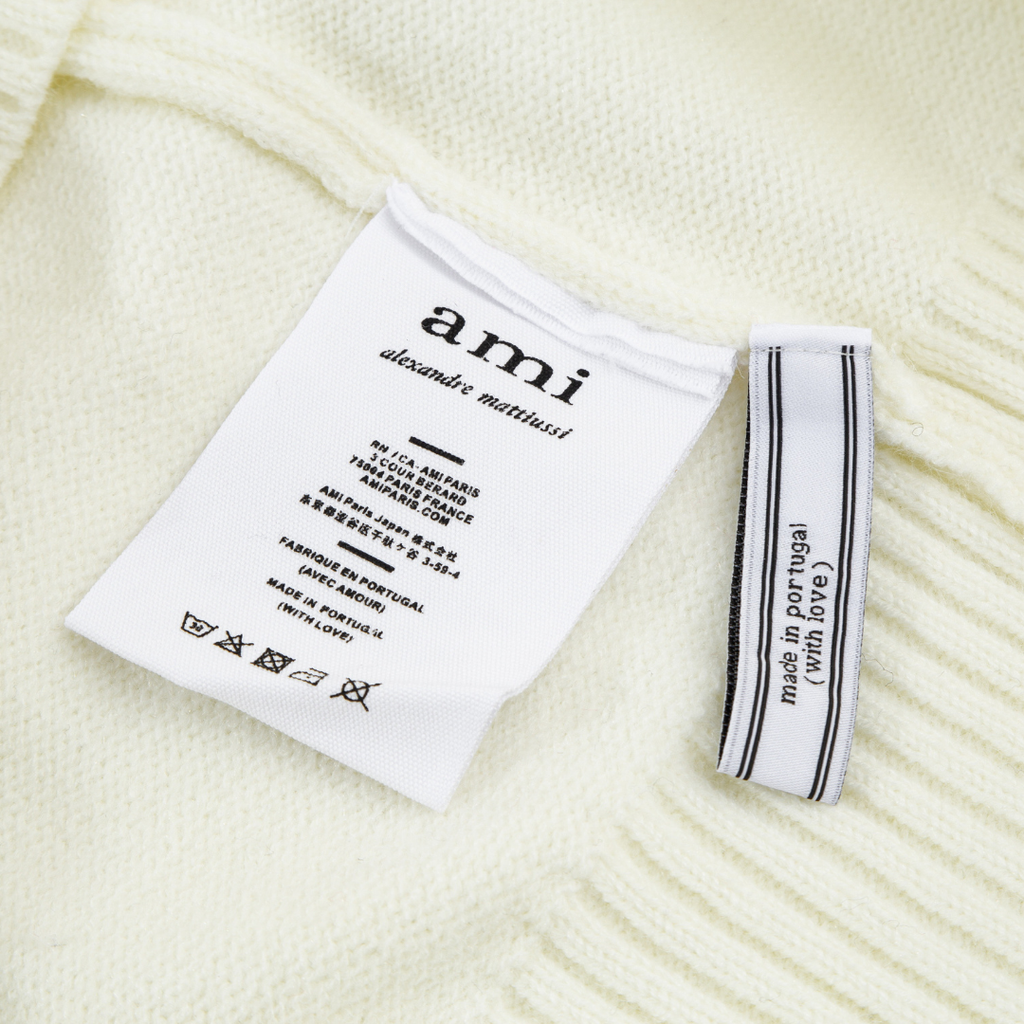 AMI Paris Herz-Logo Pullover Unisex – Stilvoller Komfort für Modebewusste