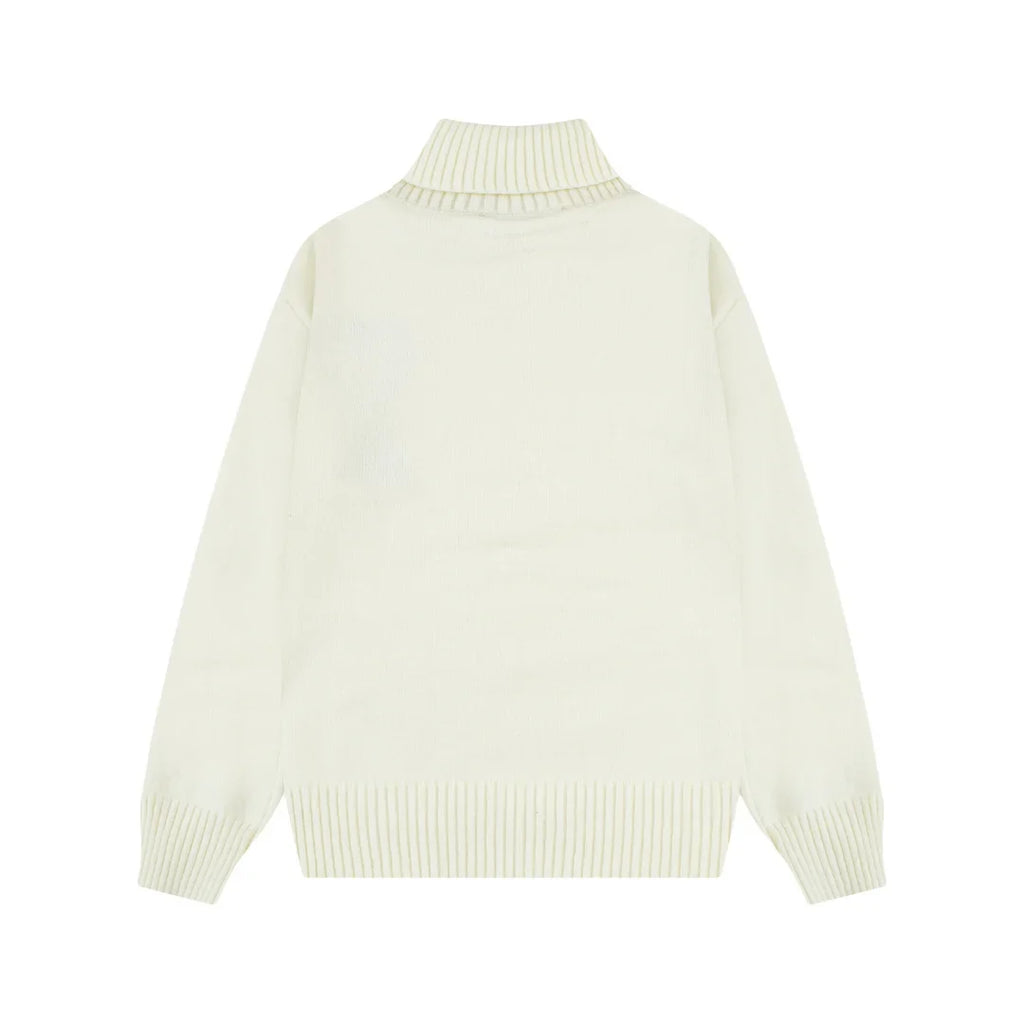 AMI Paris Unisex Wollpullover – Eleganter, Zeitloser Pariser Stil Sweater