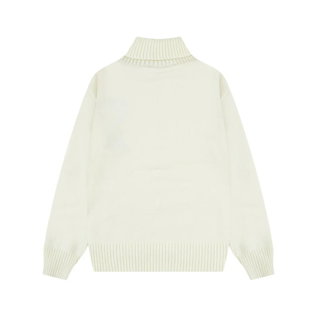 AMI Paris Unisex Wollpullover – Eleganter, Zeitloser Pariser Stil Sweater