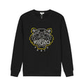 Kenzo Luxus Tiger Hoodie: Modischer, Bequemer Kapuzenpullover aus Baumwolle Unisex Design