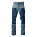 Amiri Blaue Patch Flared Jeans: Luxuriöse Denim-Hose mit Schlag für Herren