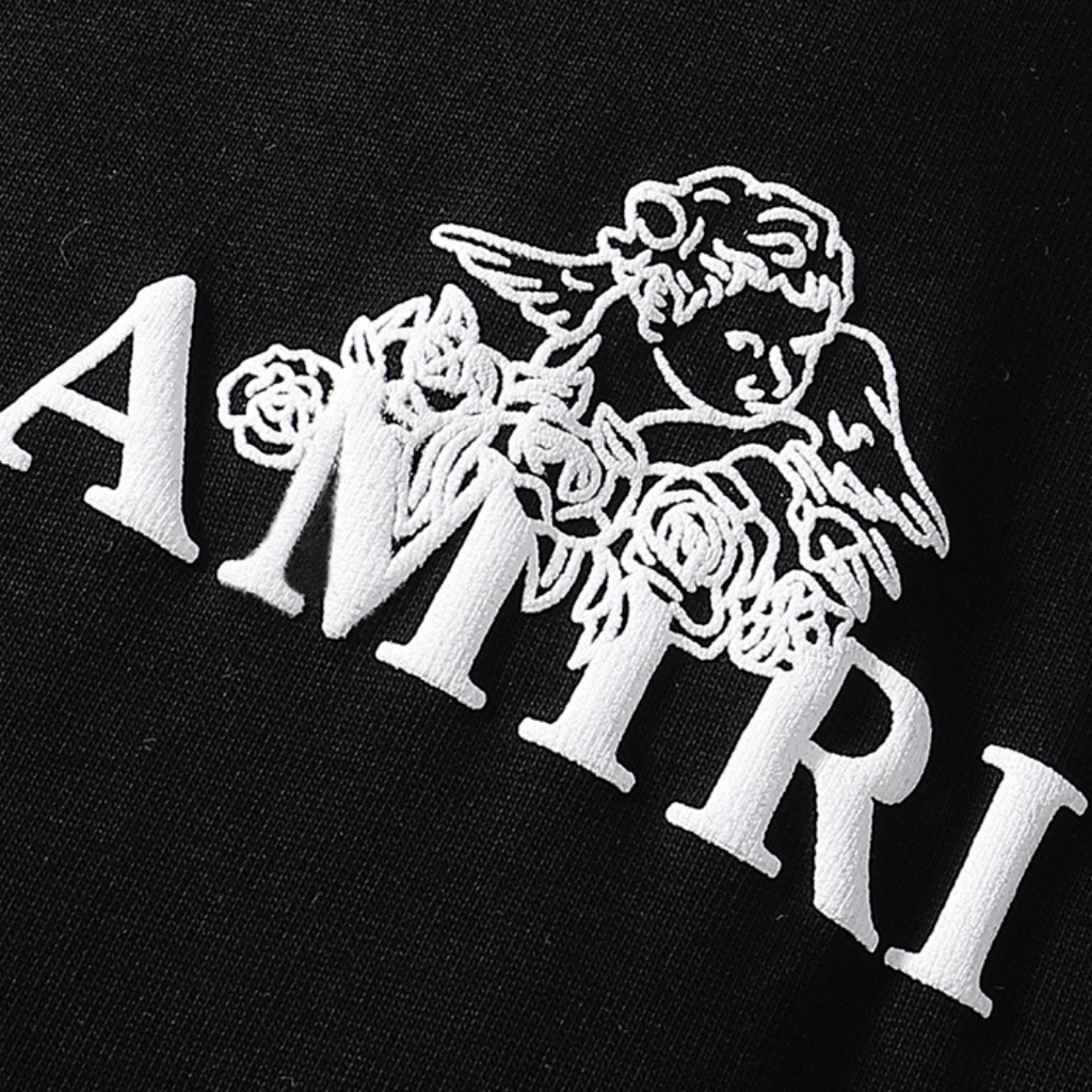 Amiri Angel Love T-Shirt Herren – Luxuriöses Designer-Shirt mit Engel-Print