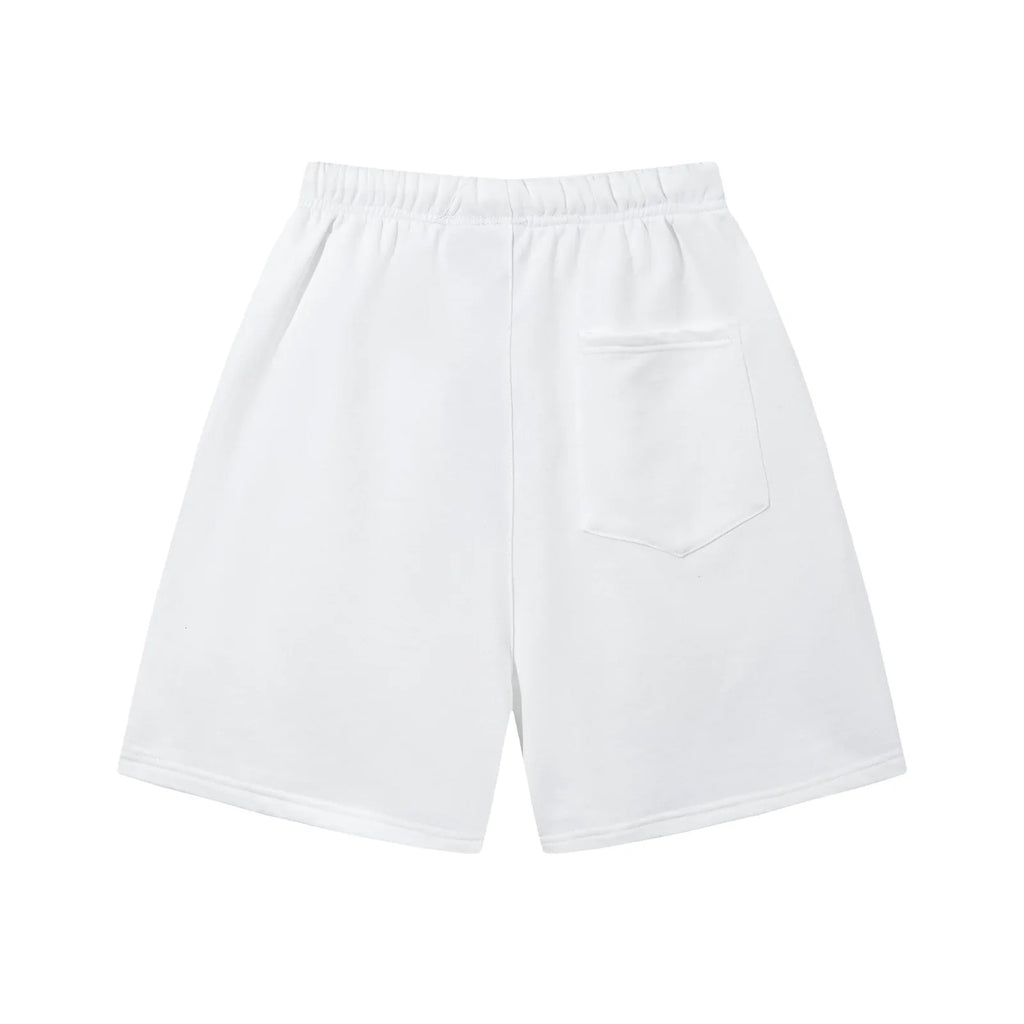 Essentials Fear of God Weiße Shorts: Bequemer Minimalistischer Streetwear-Stil für Sommer