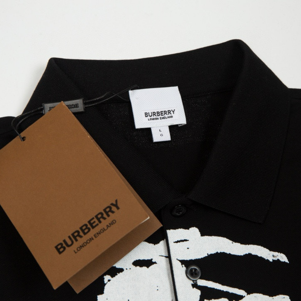 Burberry Herren Luxus Polo Shirt – Zeitloser Stil, Premium Baumwolle, Perfekter Sitz