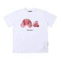 Palm Angels Bären-T-Shirt: Luxuriöses Designer-Shirt aus Baumwolle mit ikonischem Logo