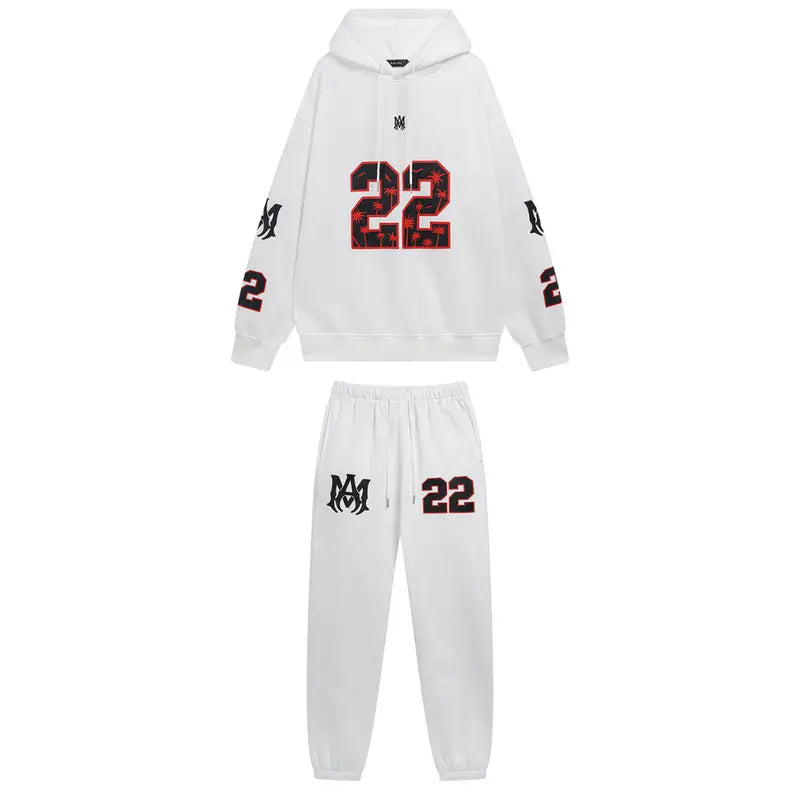 Amiri '22' Sportlicher Designer Jogginganzug Herren – Luxus Streetwear Set