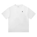 Polo Ralph Lauren Herren Klassisches Baumwoll-T-Shirt mit ikonischem Logo-Stick
