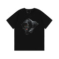 V-LONE Schwarzes V Panther T-Shirt: Lässiges Urban Streetwear Statement Unisex