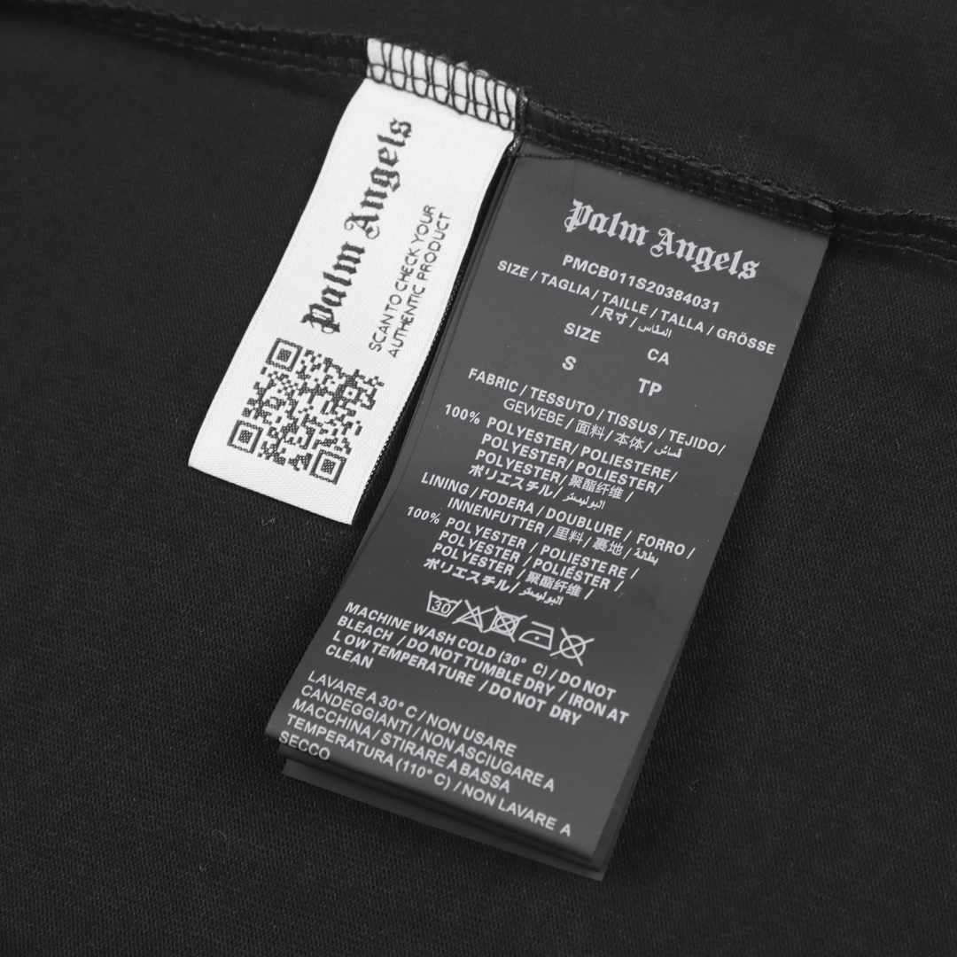 Palm Angels Baum T-Shirt Hochwertige Luxus Baumwolle Streetwear Designer