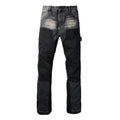 Amiri Herren Luxus Flared Jeans – Schwarze Designer Bootcut Stretch Denim