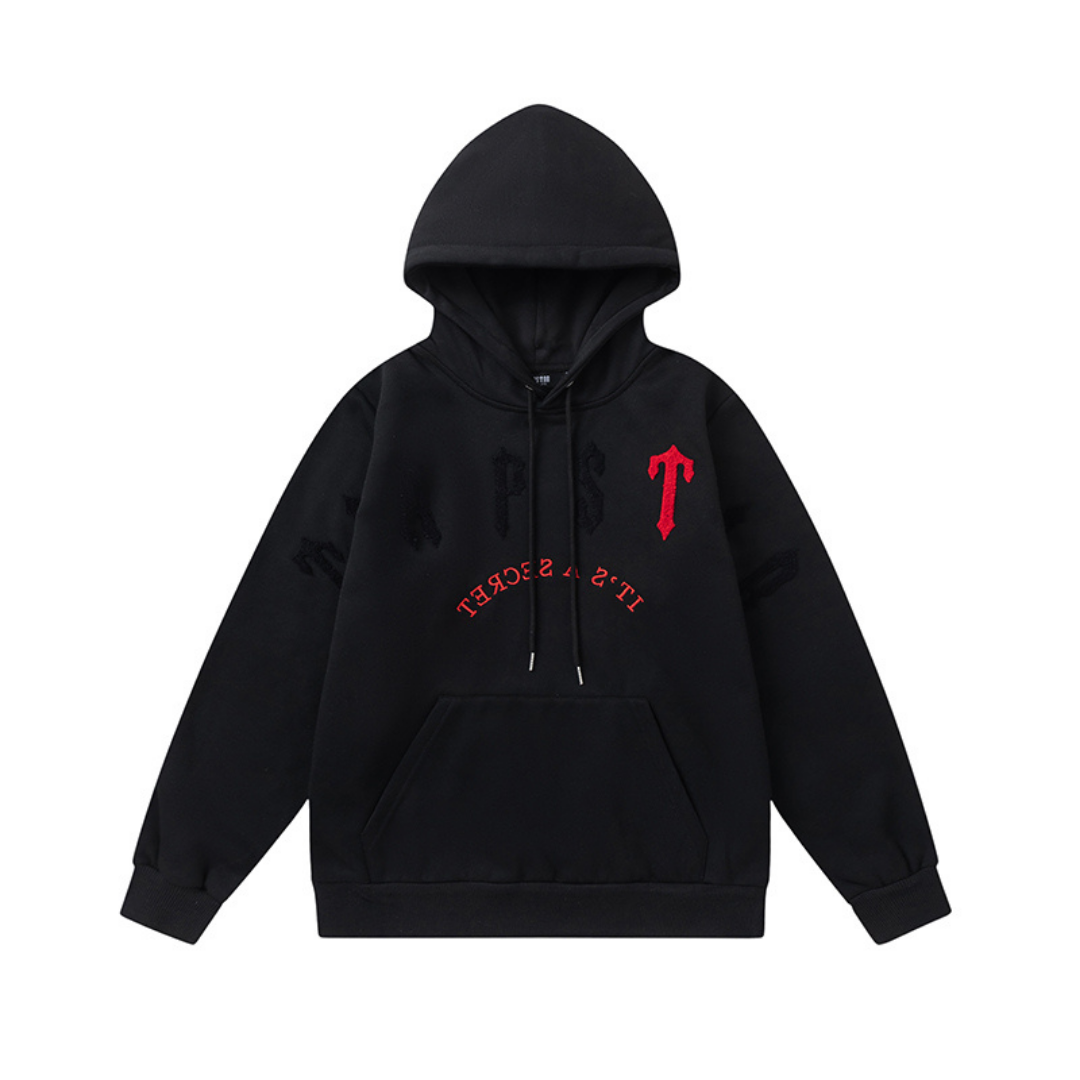 Trapstar Decoded Arch 2.0 Roter Streetwear Jogginganzug Set – Komfort & Stil