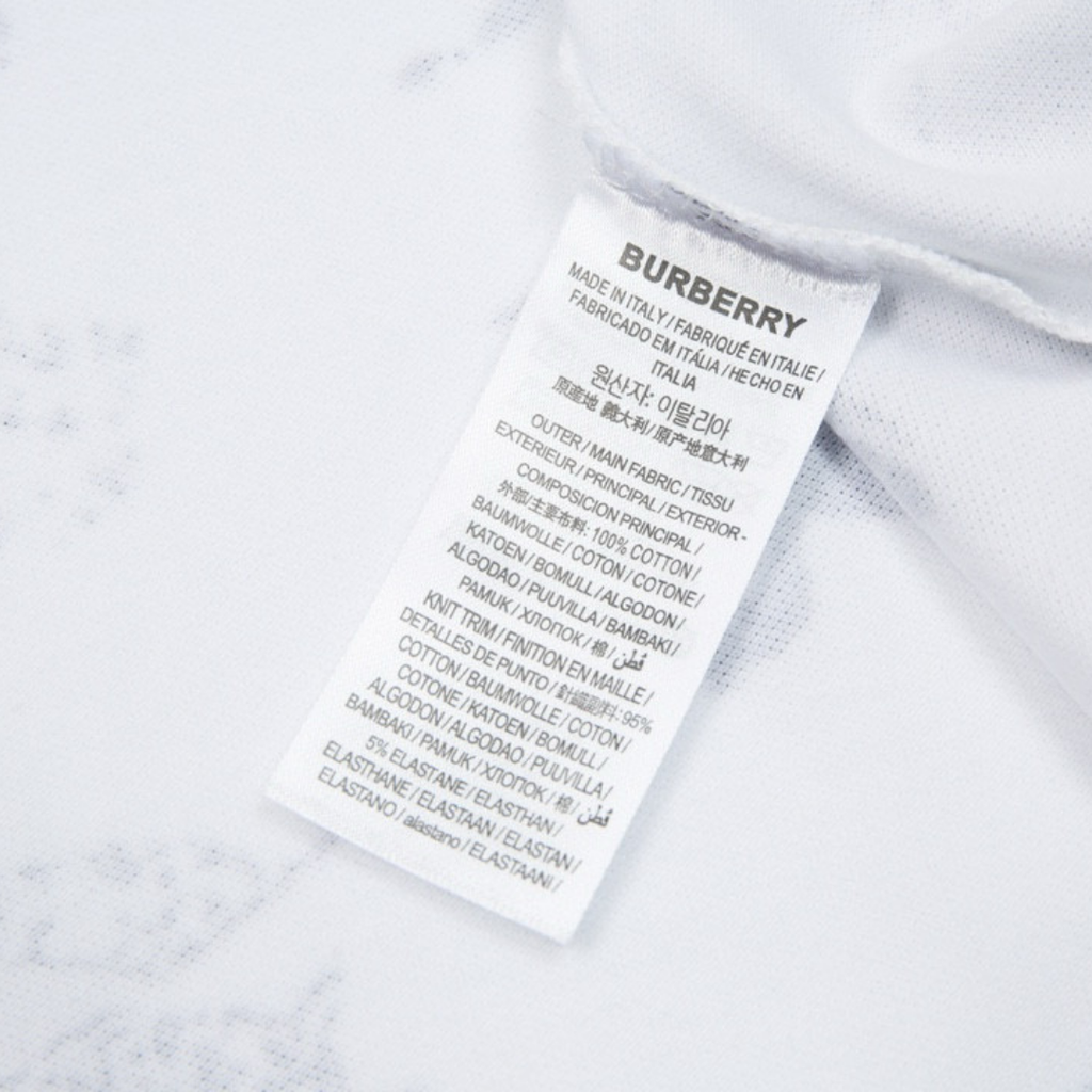 Burberry Herren Luxus Baumwoll-Polohemd Klassisches Design Bequeme Passform Eleganter Stil