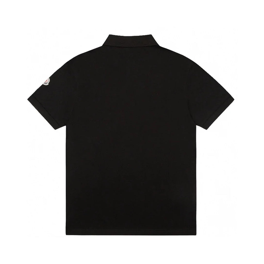 Moncler Luxus Polohemd für Herren mit ikonischem Logo, atmungsaktiv & bequem